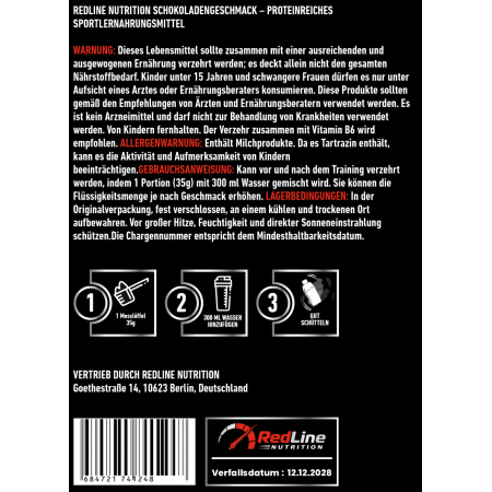 Redline Nutrition RPM Mass Gainer 2000 Gr