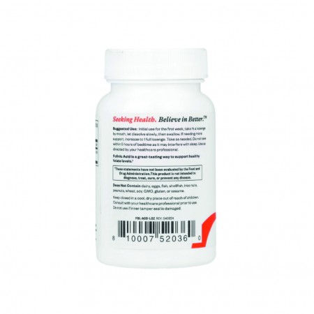 Seeking Health Folinic Acid - Methylated 800 mcg 60 Kapsül