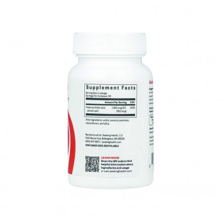 Seeking Health Folinic Acid - Methylated 800 mcg 60 Kapsül
