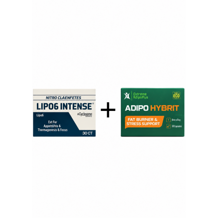 Adipo Lipo6 Intense ve Adipo Hybrit Yaşam ve Spor Destek Kombini
