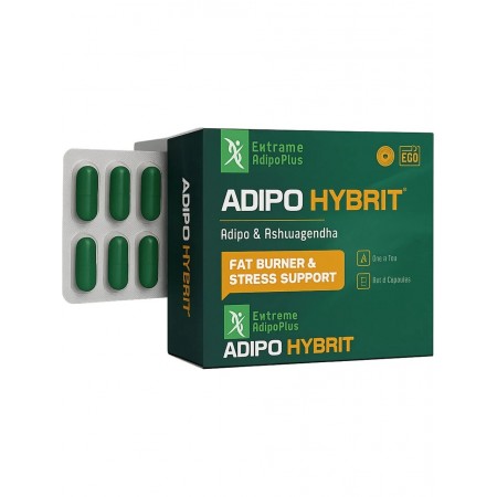 Adipo Extreme Plus Hybrıt Fat Burner Stress Support 30 Kapsül