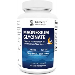 Dr.Berg Magnesium Glycinate with Naturally Sourced Vitamin D3 150 kapsül