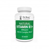 DR.BERG Natural Vitamin B1+ Allithiamine with B Complex Blend – 60 Capsules