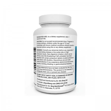 DR.BERG Adrenal & Cortisol Support – 60 Vegetable Capsules