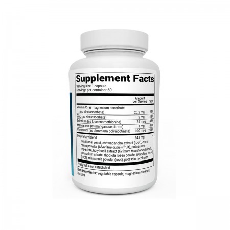 DR.BERG Adrenal & Cortisol Support – 60 Vegetable Capsules