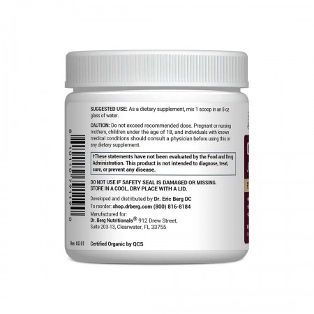 Dr.Berg Organic Beetroot Juice Powder – Raw, Fresh, USDA Organic 90g
