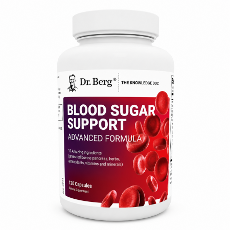 Blood Sugar Support Advanced Formula with Chromium & Potassium  120 Vegetable Capsules