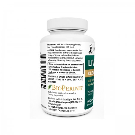 DR.BERG Liver Cleanse Detox 60 Vegetable Capsules
