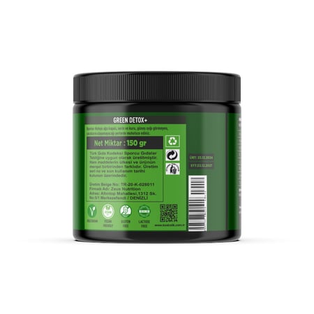 Zeus Nutrition Detox Tea 150 Gr Zeus Nutrition Detox Tea 150 Gr