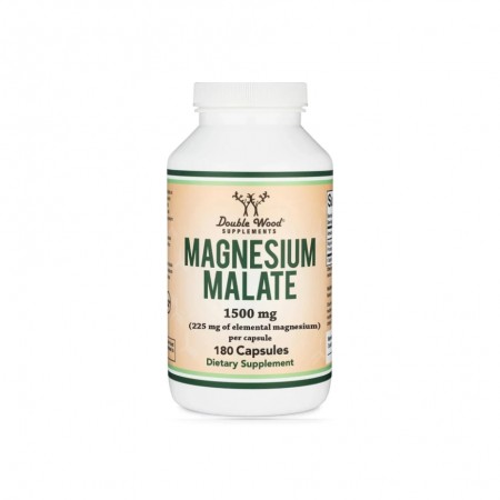 Double Wood Magnesium Malate 180 Kapsül 