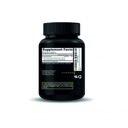 Humanx Tudca+ 1000mg 60 Capsul (Tauroursodeoxycholic Acid)