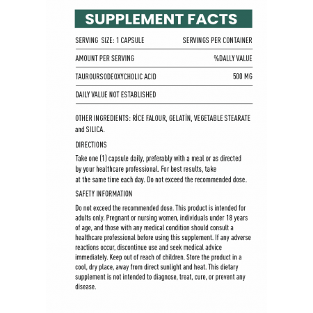 Tudca İmperium Pharma 500mg 60 Kapsül