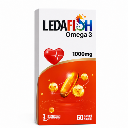 Ledapharma Ledafish Omega 3 Softgel 60 Kapsül