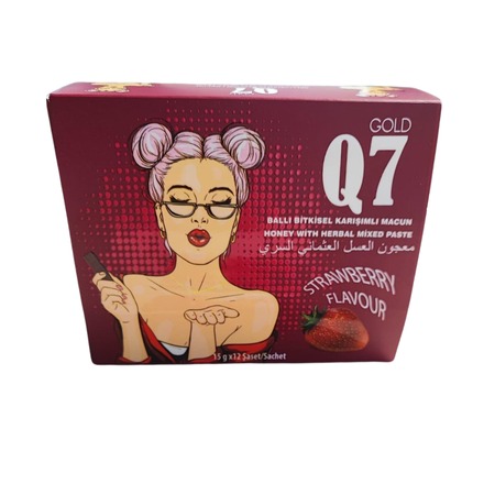 Gold 07 Macun Çilekli Mixed Paste 12 Şaset