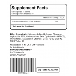 Powerock Decabolin 30 Kapsül