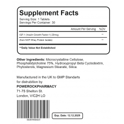 Powerock Pro IGF-1 30 Kapsül