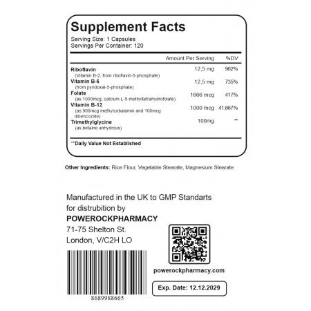 POWEROCK MULTIVITAMIN 120 KAPSÜL