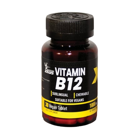 Zeus Nutrition Vitamin B12 1000 mcg 30 Tablet 