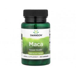SWANSON Maca 500mg (Sexual Health) 60 Capsules