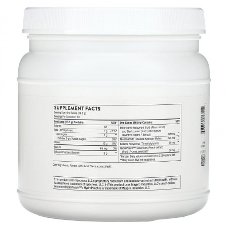 Thorne, Collagen Plus, Çarkıfelek Meyvesi, 495 g (1,09 lb)