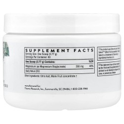 Thorne Magnesium Bisglycinate 7.98 oz (226.2 g)
