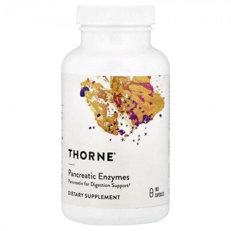 Thorne, Pancreatic Enzymes 180 Capsules (500 mg per Capsule)