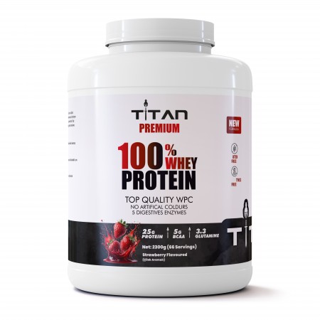 Titan Premium 100% Whey Protein WPC70 2300g