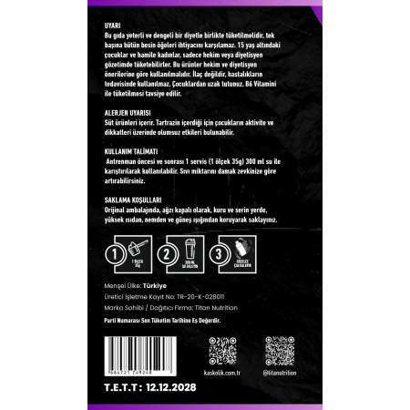 Titan Premium Gainer 3000Gr