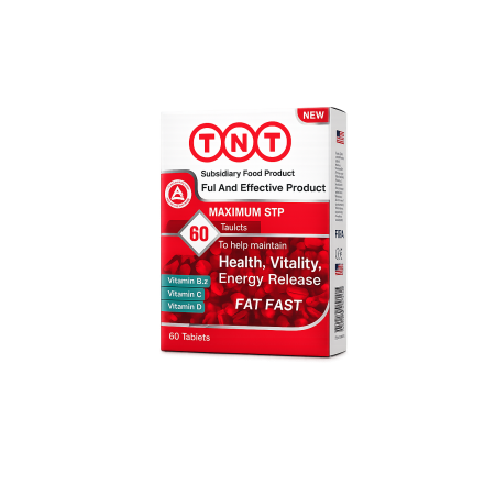 TNT Maximum STP 60 Tablet – Günlük Enerji & Vitamin Destek Takviyesi