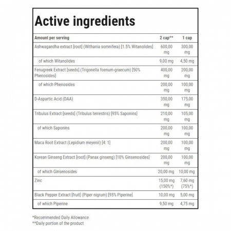 Trec Testoxx Testo Booster 60 Kapsül