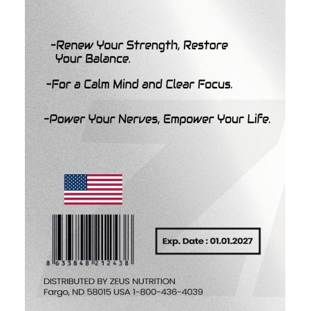 Zeus Nutrition NeuroSilk 200 mg 60 Kapsül