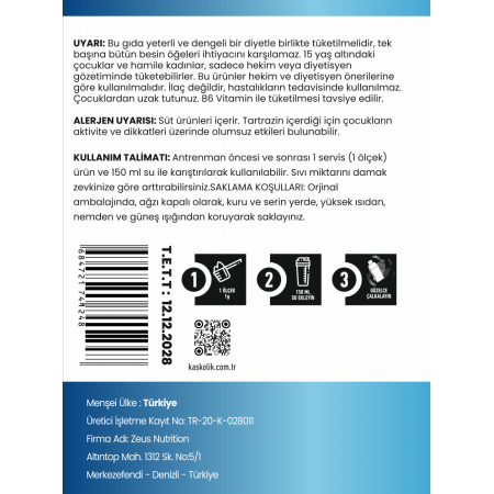 Zeus Nutrition Citrulline Malate 300 Gr