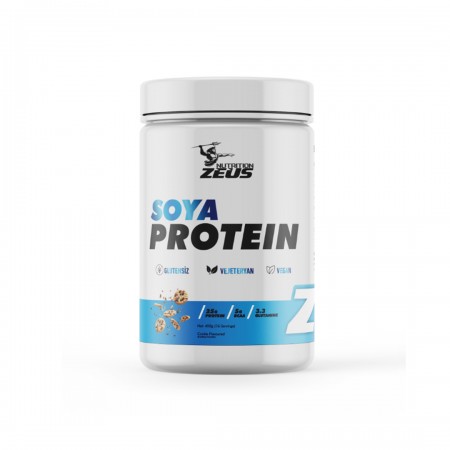 SOYA PROTEIN ( VEGAN PROTEİN KAYNAĞI ) Zeus Nutrition 400gr