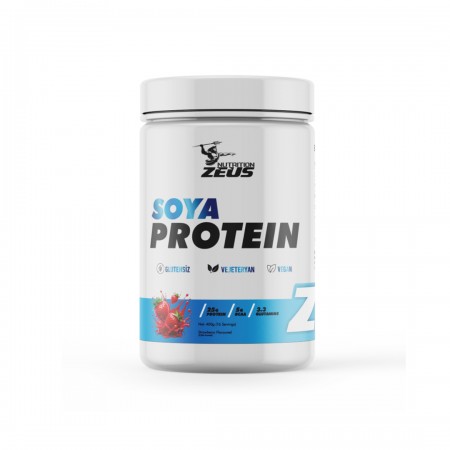 SOYA PROTEIN ( VEGAN PROTEİN KAYNAĞI ) Zeus Nutrition 400gr