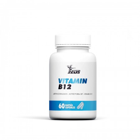B12 Vitamin Zeus Nutrition 60 Kapsül